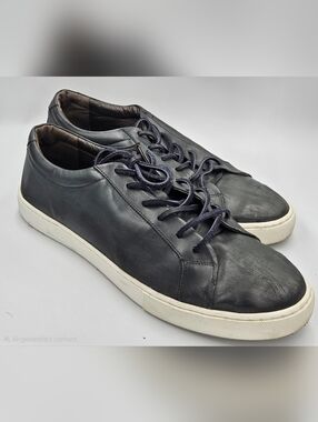 Men’s Freebird Newport Distressed Black/white Sneakers sz 12